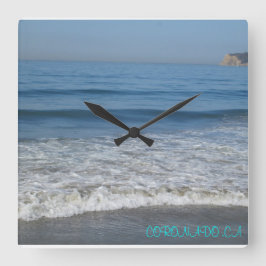 RELOJ CUADRADO CORONADO ,RELOJ CUADRADO DE CA