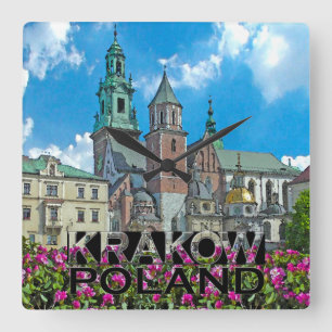 Reloj Cuadrado Cracovia