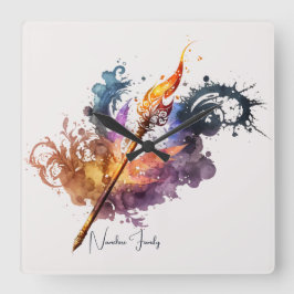 Reloj Cuadrado Crea tu propia varita de fuego