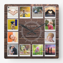 Crea tu propio Collage de fotos Rustic Wood Farmho