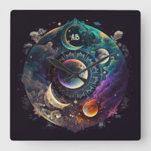 Crea tus propias muchas lunas místicas nubladas