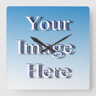 Reloj Cuadrado 🤍 Crear su propia plantilla de Personalizado