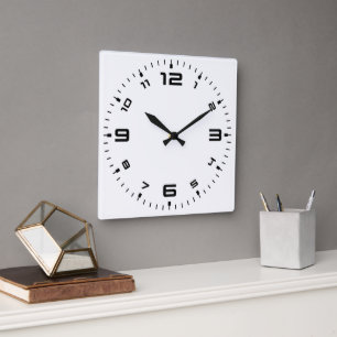 Reloj Cuadrado Crear su propia ronda de Personalizares