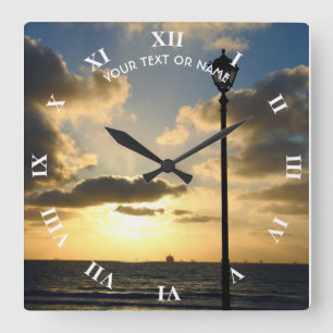 Reloj Cuadrado Cree para requisitos particulares con su propia