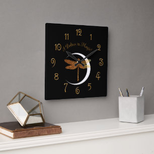 Reloj Cuadrado ¡Creo en la magia!