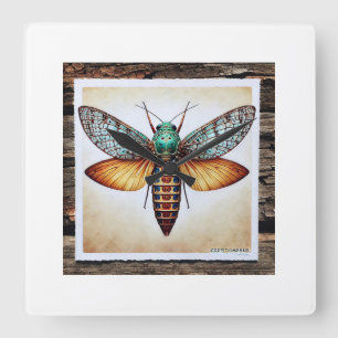 Reloj Cuadrado Crepidomenus Insect dorsal view 180724IREF212 - Wa