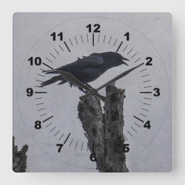 Reloj Cuadrado Crow