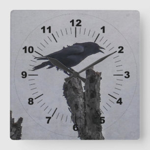 Reloj Cuadrado Crow