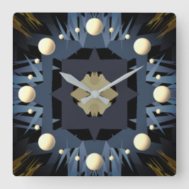 Reloj Cuadrado cruzar