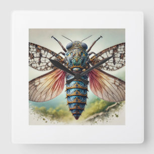 Reloj Cuadrado Cryptaspasma Insect 050824IREF231 - Watercolor