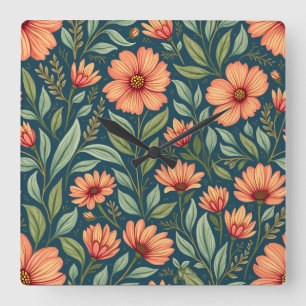 Reloj Cuadrado Cuadros de arte de pared