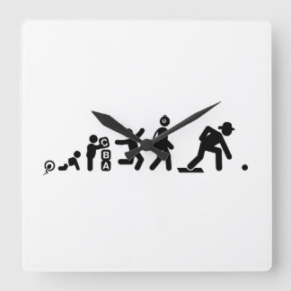 Reloj Cuadrado Cuenco del césped