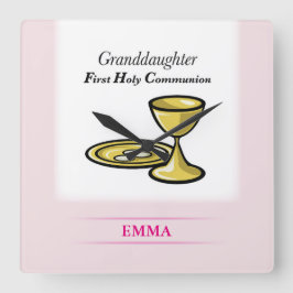 Reloj Cuadrado Cuerpo de la comunidad y nieta de la sangre