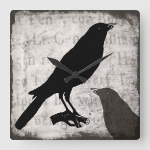 Reloj Cuadrado Cuervo modificado para requisitos particulares