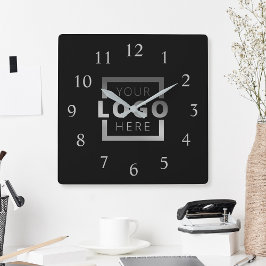 Reloj Cuadrado Custom Company Logo Promotional Branded