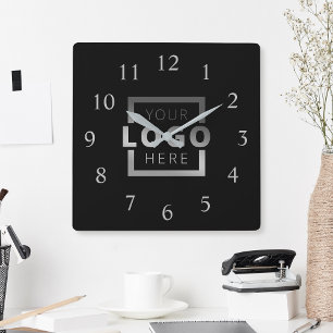 Reloj Cuadrado Custom Company Logo Promotional Branded