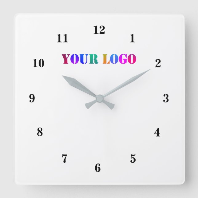 Reloj Cuadrado Custom Logo Business Office Personalized Promotion (Anverso)