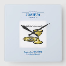 Reloj Cuadrado Customize, First Communion Body and Blood