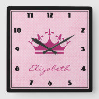 Customize Pink Tiara with Polka Dots