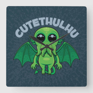 Reloj Cuadrado Cutethulhu