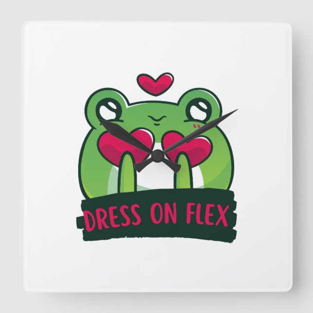 Reloj Cuadrado Cuto (Anverso)