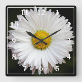 Reloj Cuadrado Daisy