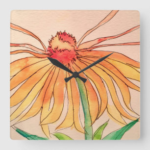 Reloj Cuadrado Daisyclock