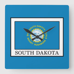 Reloj Cuadrado Dakota del Sur