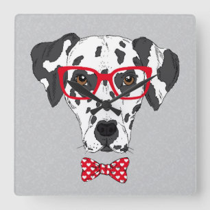 Reloj Cuadrado Dalmatian de moda