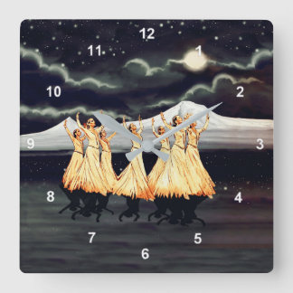 Reloj Cuadrado Dancing Ararat