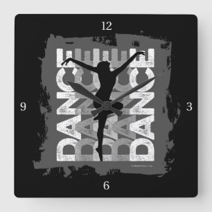 Reloj Cuadrado Danse et Lettres (Dance)