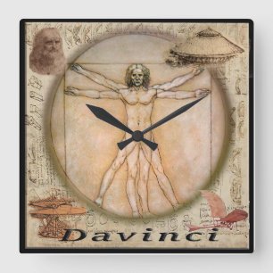 Reloj Cuadrado Davinci