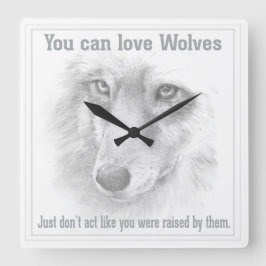 Reloj cuadrado de Wolf