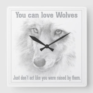 Reloj cuadrado de Wolf