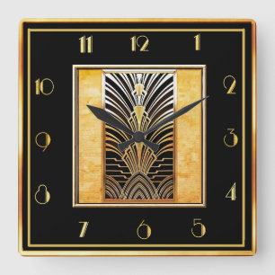 Reloj Cuadrado Deco artístico inteligente