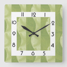 Decoración de arte verde