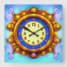 Reloj Cuadrado Decoración divertida
