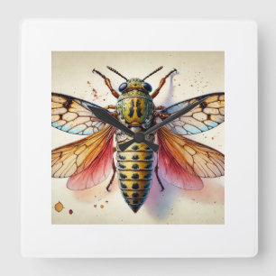 Reloj Cuadrado Dectes 231024IREF232 - Watercolor