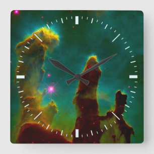 Reloj Cuadrado Deep Space Eagle Nebula (M16)