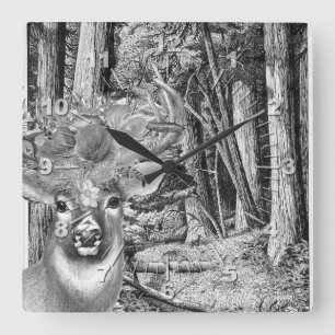 Reloj Cuadrado Deer