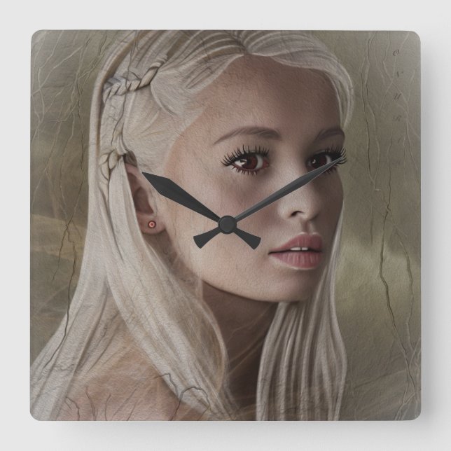 Reloj Cuadrado Déme el amor (Anverso)