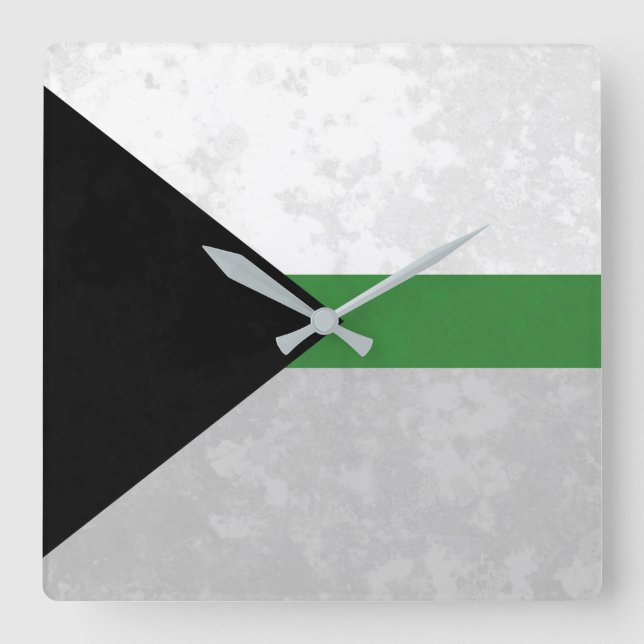 Reloj Cuadrado Demiromántico (Anverso)
