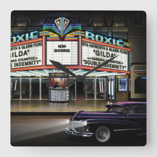 Reloj Cuadrado Demostración de la imagen de Roxie