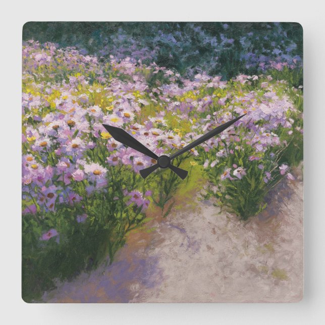 Reloj Cuadrado Demostración del aster de Buckhorn (Anverso)