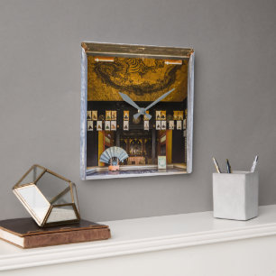 Reloj Cuadrado Dentro del templo Konchi-In, Kyoto