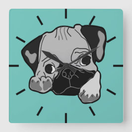 Reloj Cuadrado Der beste Freund