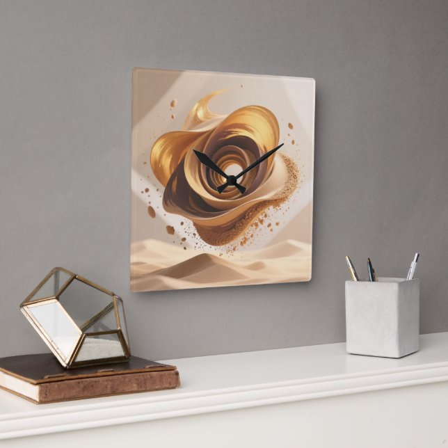 Reloj Cuadrado Desert Sands Wall Clock (Oficina)