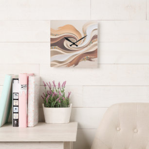 Reloj Cuadrado Desert Sands Wall Clock