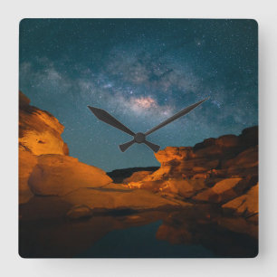 Reloj Cuadrado Desiertos Noche Sam Pan Bok para Tailandia