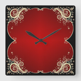 Reloj Cuadrado Desplazamiento de estilos clásicos